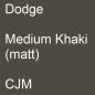 Preview: Dodge, Medium Khaki (matt), CJM.